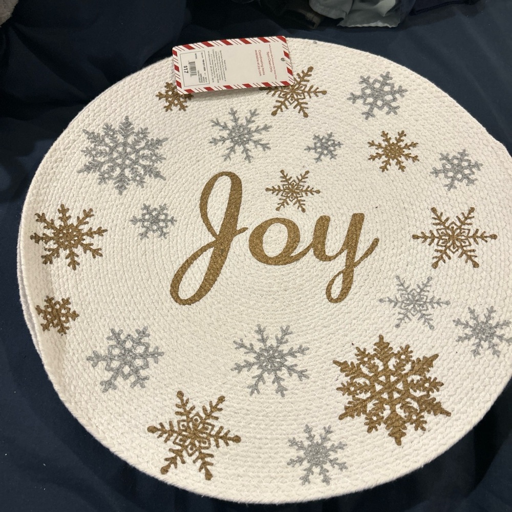 Brand new Christmas placemats set of 4 North Pole Trading Brand